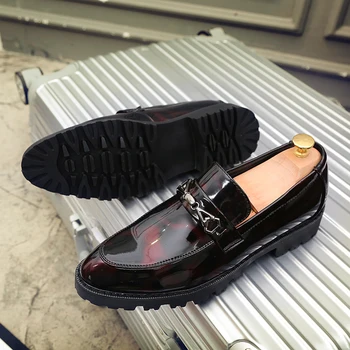 

shoes leather sapatos de fashion zapatos skin man for male causal shoe sapato sneakers informales 2020 cuero para men slip sale