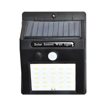 

ICOCO 20 LEDs Outdoor Wall Lamp Solar Panel Security Light PIR Motion Sensor Lamp Waterproof Induction Lamp Garden Lamp Dropship