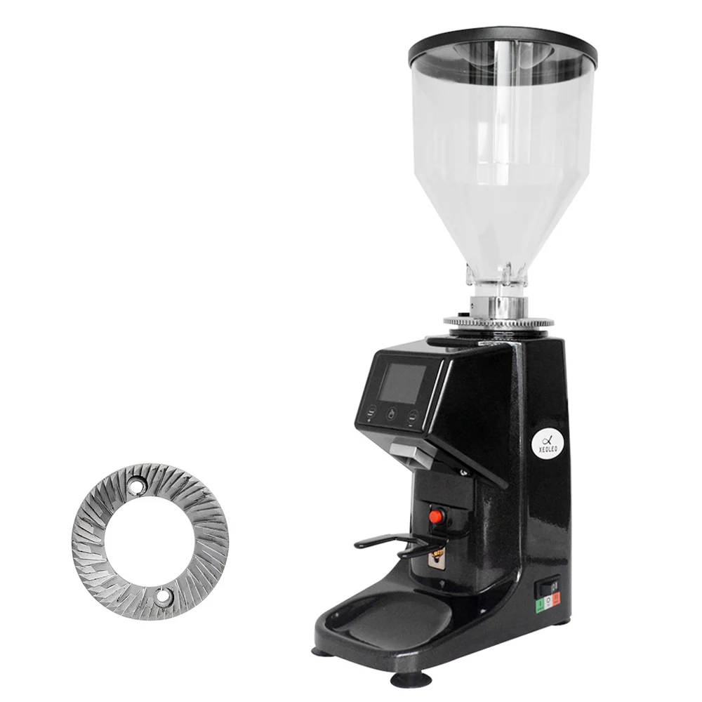 XEOLEO Electric Coffee grinder 200W Espresso coffee grinder Flat whetstone Coffee miller Touch panel Bean crush maker 750g 6