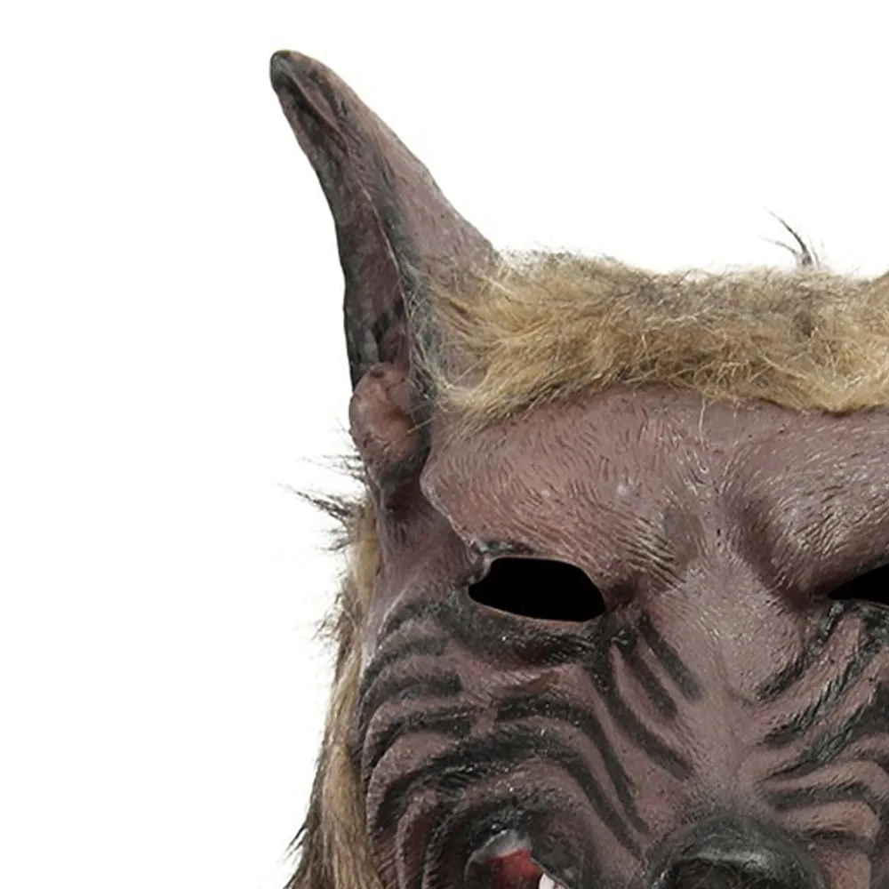 Маска для волос с волчьей головой перчатки унисекс Новинка маска в виде животных
