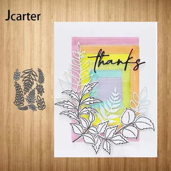 

New Foliage Leaf Leaves Metal Cutting Dies Scrapbooking Craft Stencil Handmade Tools Make Album Paper Model Mould Mold Template