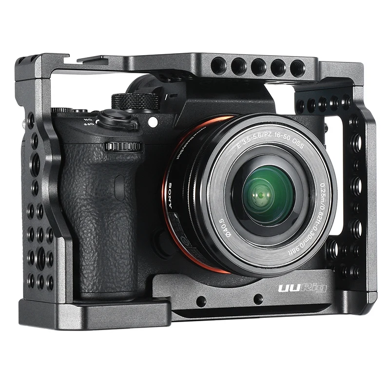 FFYY-UURig клетка для камеры A7III Стандартный Arca-style быстросъемная пластина с верхней ручкой для A7Iii A7R3 A7M3