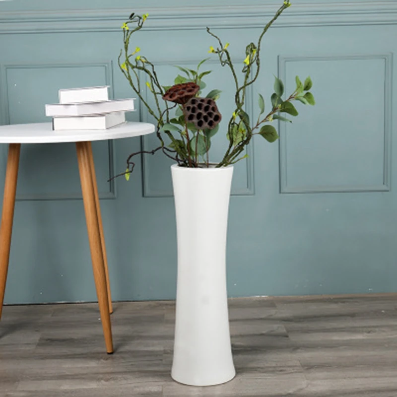 Decorated Table Vase Hydroponic Dried Flower Countertop Porcelain | Дом и сад