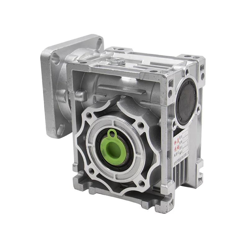 NMRV040 Worm Gear Speed Reducer – 5:1 To 100:1 Ratio, 14mm Input Shaft, Flange Output For CNC, Stepper Motors