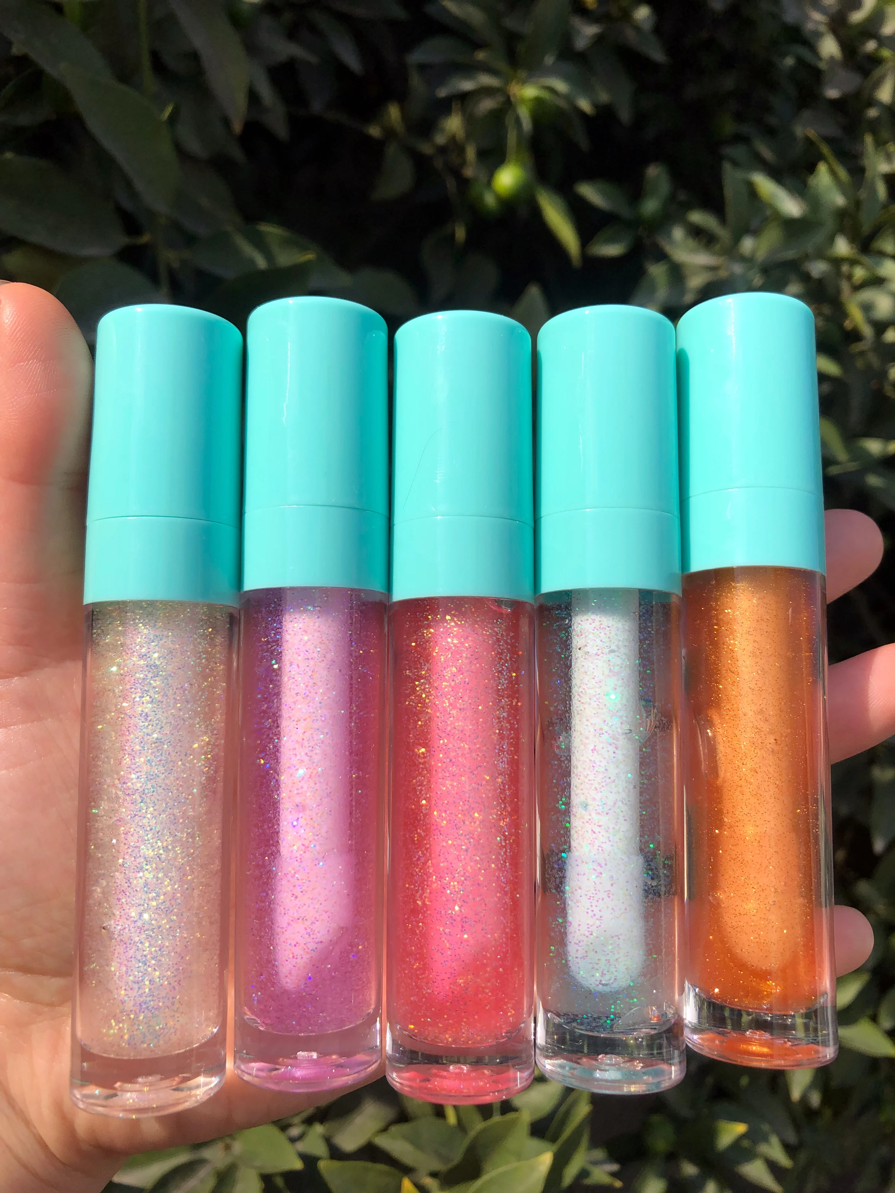 Glitter Lip Gloss Glossy Clear Long Lasting Makeup Custom Tubes Brand Cosmetics Pink Your Logo Lipgloss - Lip Gloss - AliExpress