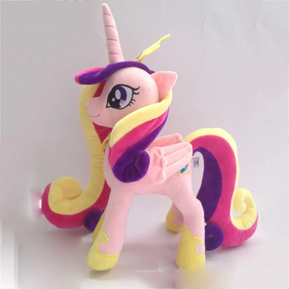 40 см My Little Pony игрушка Радуга Единорог Лошадь игрушка плюшевая игрушка Волшебная для детей подарок девочка игрушки для детей