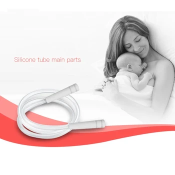 Breastpump 교체용 튜브 BPA 프리 실리콘 교체용 펌프, 유축기 어댑터 예비 부품 액세서리