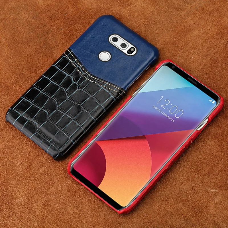 Чехол для телефона для LG V10 V20 V30s V40 V50 Thinq G6 G7 G8s ThinQ G3 G4 G5 Q6 Q7 Q8 K50 K4 K8 K10 Воловья кожа Чехол с отделением для кредитных карт