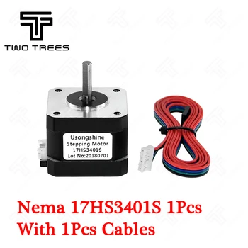 

3D printing motor 17HS3401 S 4-lead Nema 17 Stepper Motor 42 motor 42BYGH 1.3A CE ROSH ISO CNC Laser DC gear electric MOTOR