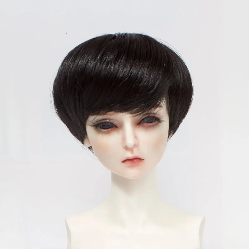 Bjd jd Кукла парик 1/3 1/4 1/6 uncle boy короткий Боб высокая температура волокно поддельные волосы кукла аксессуары кукла парик