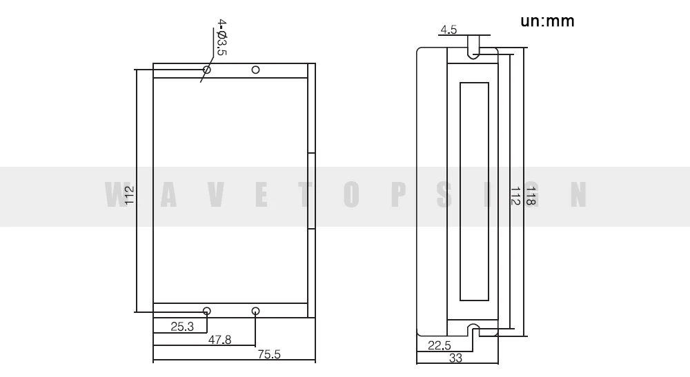 WaveTopSign Leadshine 2 фазы шагового драйвер DM542 20-50VAC 1,0-4.2A