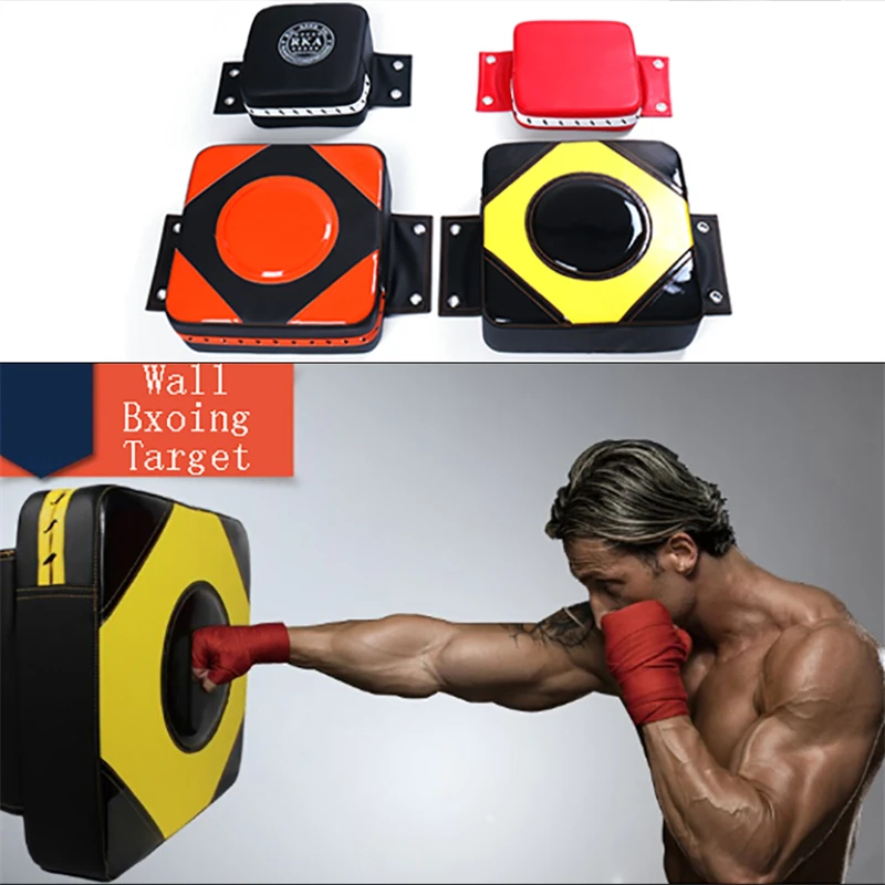 Faux Leather Wall Punching Pad Boxing Punch Target Training Sandbag Sports Dummy Bag Fighter Martial Arts Fitness Gear | Спорт и