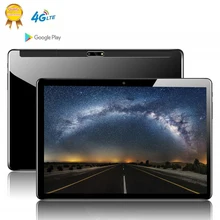 Android 9.0 2.5D Screen Tablet pcs 10.1 inch 4G Lte tablet PC 8 Octa Core RAM 6GB ROM 64 GB tablets 10 kid tablet FM GPS