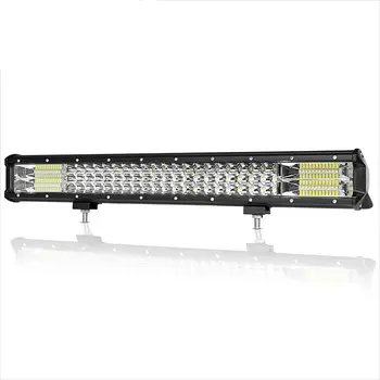 

23" inch 324W Triple Row LED Work Light Bar Combo Beam SUV ATV UAZ LED Bar 4X4 4WD Offroad Truck Camper 12V 24V Car Styling Lamp