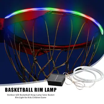 

LED Basketball Hoop Rim Light Body Simple and Luxurious Not Deformed for Children Game Outdoor Shooting Accessories