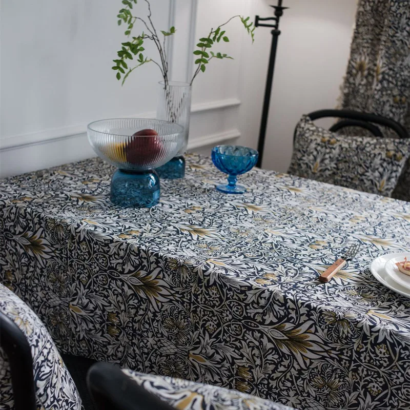 Скатерть с травой Прованса, покрытие для стола, Mantel De Mesa, многофункциональная ткань с принтом, Nappe центрини