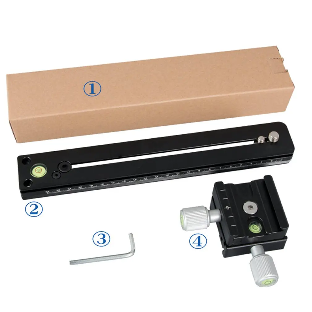 

Practical Detachable P200 Telephoto Quick Release Clamp with Ball Head Multifunction Clamp For DSLR Camera Tripod Application