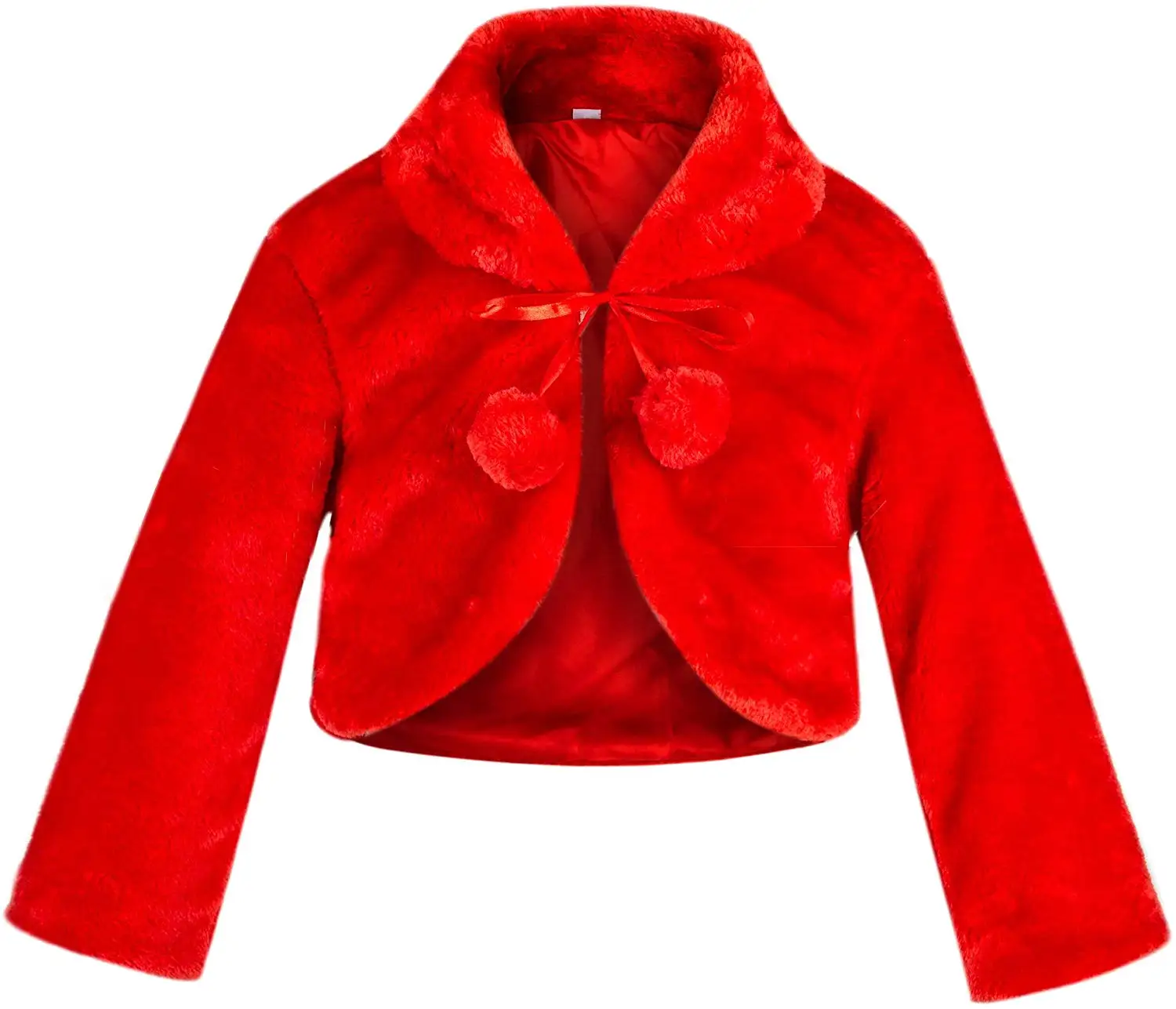 Yeahs Shop Girls Fur Bolero Shrug Princess Party Wedding Dress up