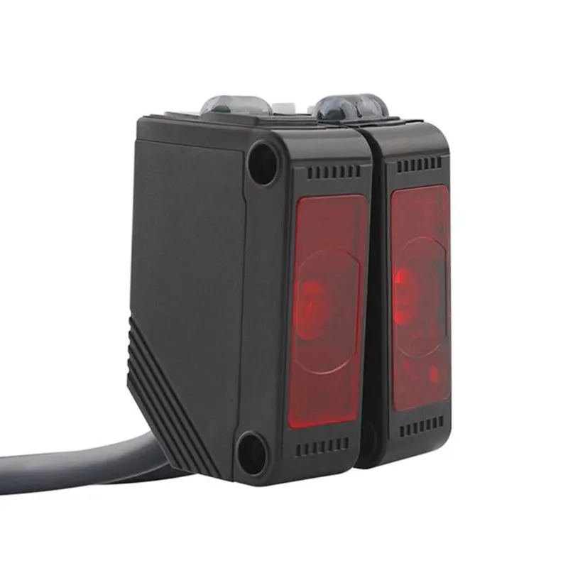 Photoelectric switch photocell infrared sensor E3Z-T81/E3Z-T61 NPN output Light Barrier Sensor DC12-24V 0~15m detect distance |