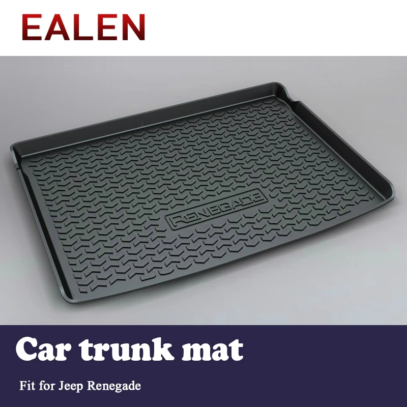 

For Jeep Renegade BU 2019 2018 2017 2016 2015 Car-styling Boot Liner Tray Waterproof floor carpet Mat Car Cargo rear trunk mat