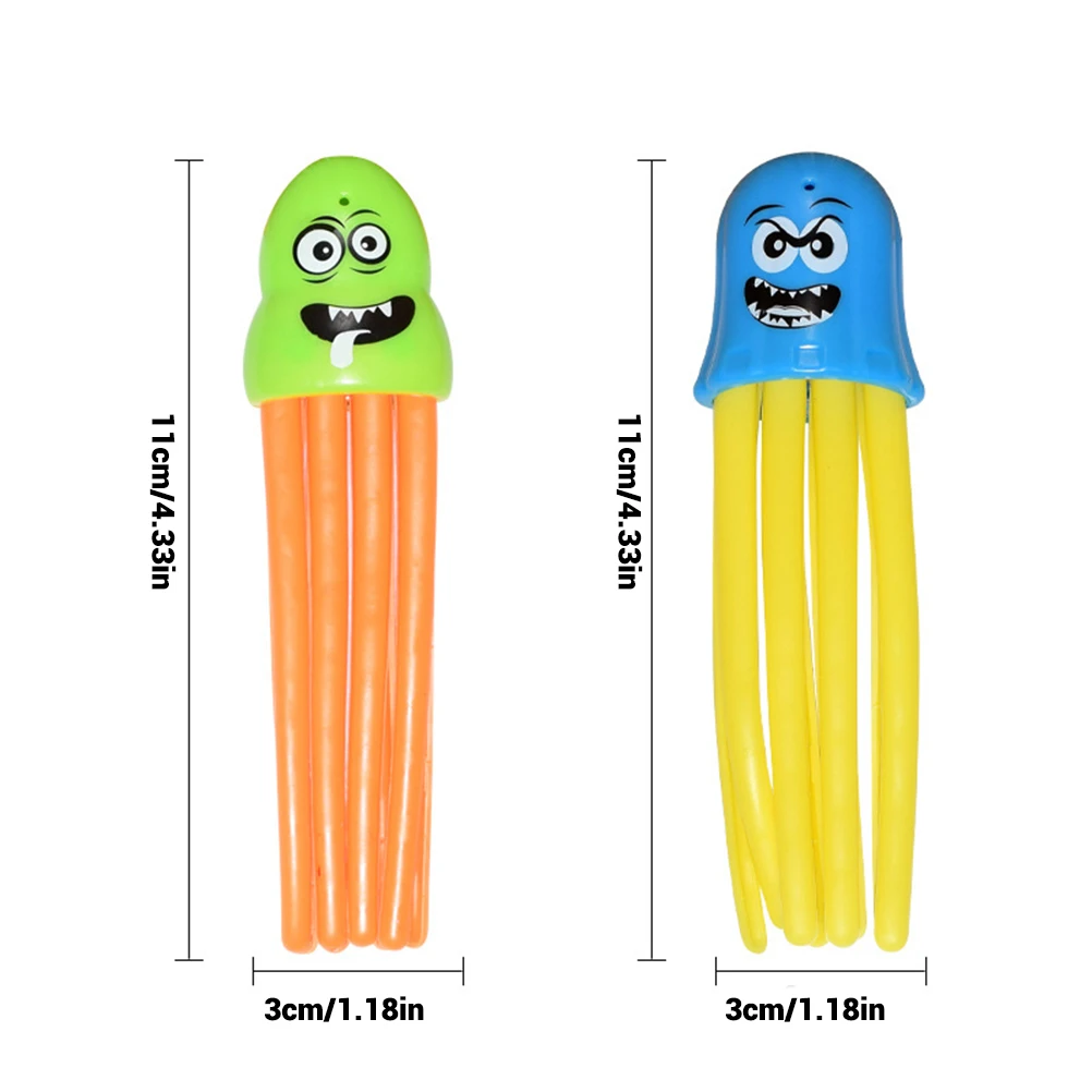 3pcs/lot Octopus Pool Diving Toys For Kids Octopus Bath Toys Summer