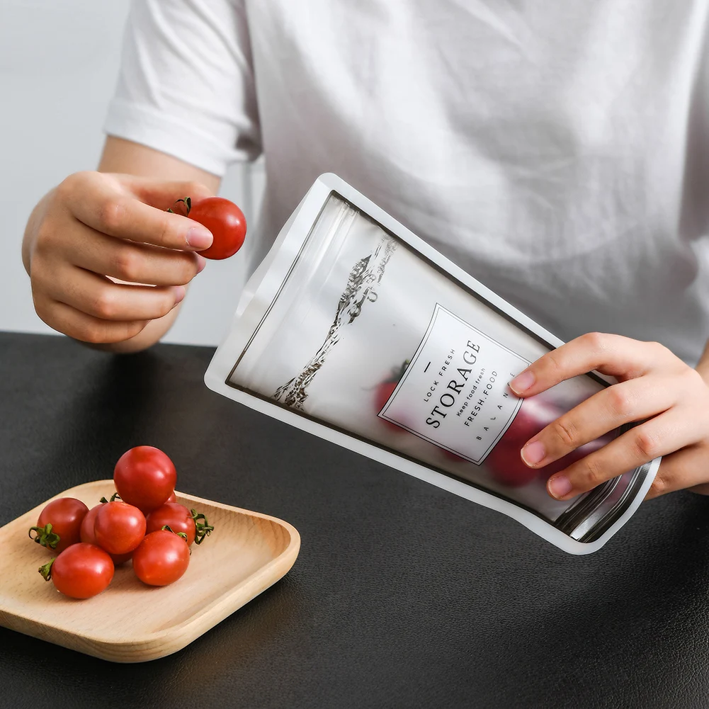 12 шт. высокая классика многоразовая Печать Коробка для хранения продуктов силиконовый уплотнитель сумка для хранения для кухни еда свежий Giftbox для вечерние свадебные