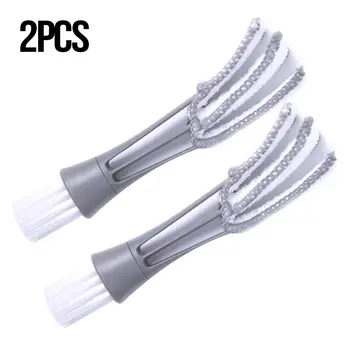 

Auto Double-Head Vehicle Air Conditioning Outlet Vent Dust Cleaning Brush Tool