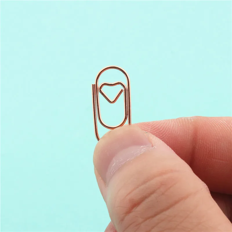 Paper Clips 4Color Notebook Memo Pad Filing Bookmark Binder Accessories Student Office Binding Supplies Stationary