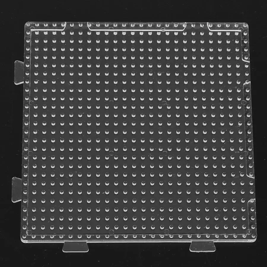 Прозрачный геометрический шаблон Pegboard Детские пазлы для детей 2,6 мм