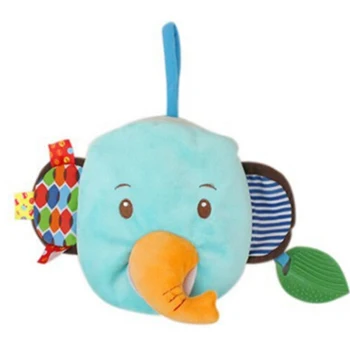 

Animal Shaped Hand Puppet Baby's Cloth Book Toys Mother and Baby Interactive Toy Comfort Toy Cute Early Learning Baby Rattles