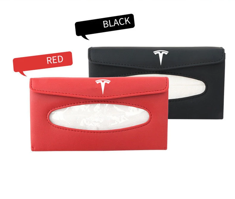 特斯拉遮阳板纸巾盒9