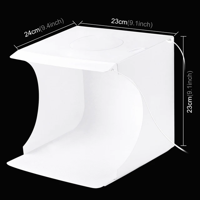 Professional Photo Studio Light Box Tent (sanoto K60 Large Light Box) Led  Small Professional Photo Light Box X Cd05 Y - Photo Studio Kits - AliExpress