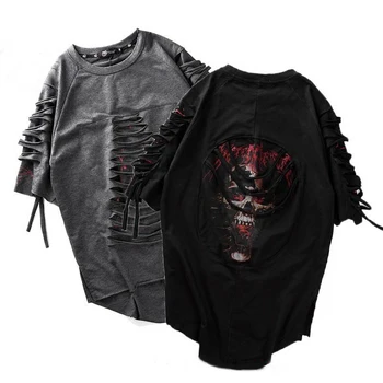 Slashed Oversized T Shirt 5