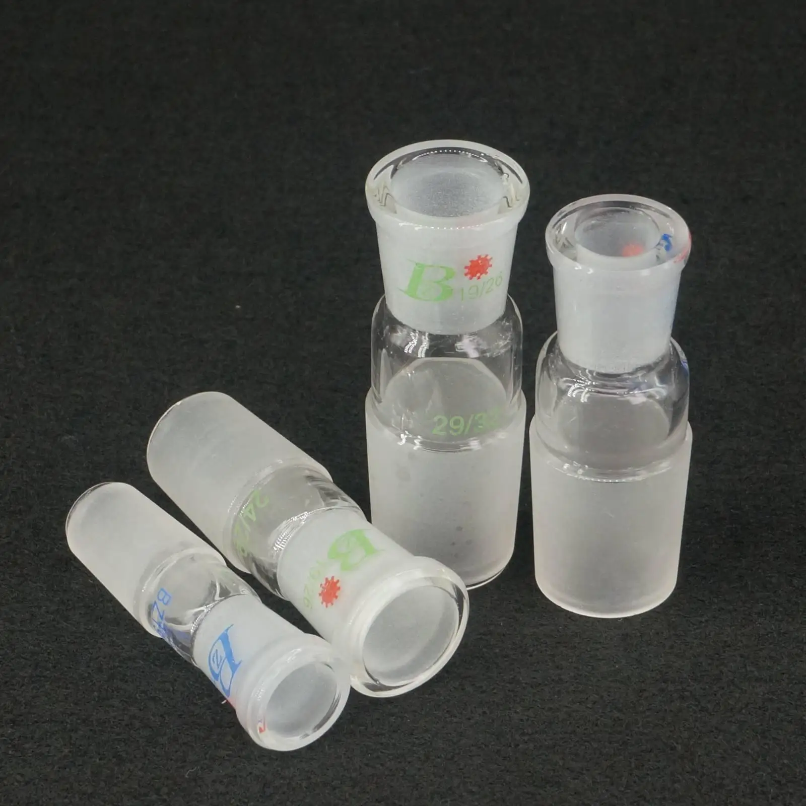 Laboratory Glass Enlarging Transfer Adapter Glassware 14/23 19/26 24/29 29/32 Female to 19/24/29/34/40/50 mm Male Joint lab glass adapter lab glass supplies