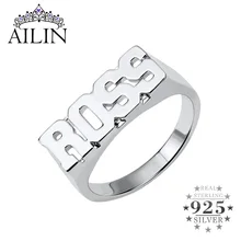AILIN 925 Sterling Silver Personalized Rings For Women Men Custom Letter Year Name Ring Customized Best Friends Hip Hop Jewelry AILIN 925 Sterling Silver Personalized Rings For Women Men Custom Letter Year Name Ring Customized Best Friends Hip Hop Jewelry