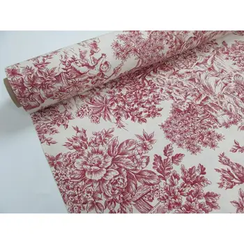 

PRINTED CANVAS TOILE oof JOUY Ref. ROMANTICA NETWORK 2,45 MTS X wide 2,80 m