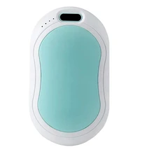 Перезаряжаемые ручные грелки, электрические портативные многоразовые грелки для рук, большая емкость, 10000 мАч, Дополнительный внешний аккумулятор с фонариком, зимний подарок