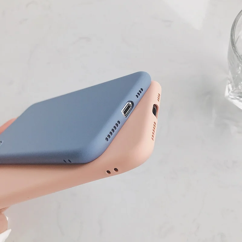 Lavender Ash Nude Pink Matte Soft Silicone Phone Case for iPhone 11, 11 Pro Max, XR, XS, X, 8, 7, 6 Plus - TPU Back Cover image 6