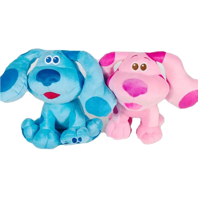 Cute Blue's Clues & You Beanbag Plush Doll Toys Blue Pink Dog Soft Stuffed Toys Christmas Birthday Kids Blue's Clues Plushies