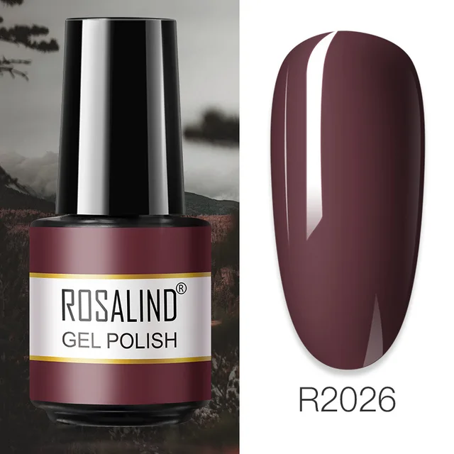 ROSALIND Primer Top Base Coat 7ML Gel Nail Polish For Manicure Long Lasting Nail Art Salon Gel Varnish UV LED Color Gel Polish RAR2026