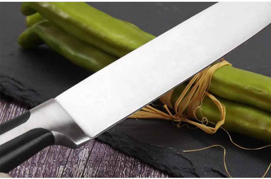 Upspirit Sharp нарезки Тесак Нержавеющая сталь мясо рыба шеф-повара Ножи для фруктов и овощей, инструмент для очистки нож для суши Кухня ножи