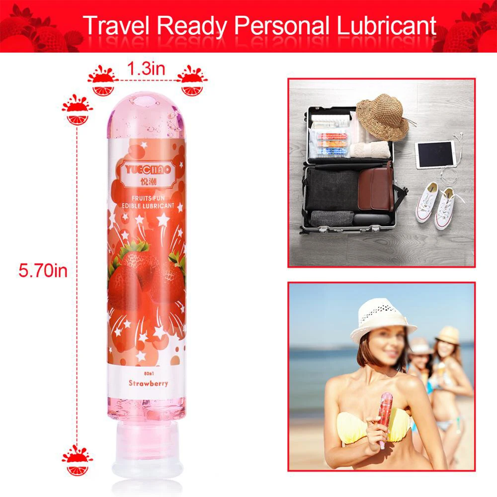 Лубрикант с фруктовым ароматом 80 мл| |