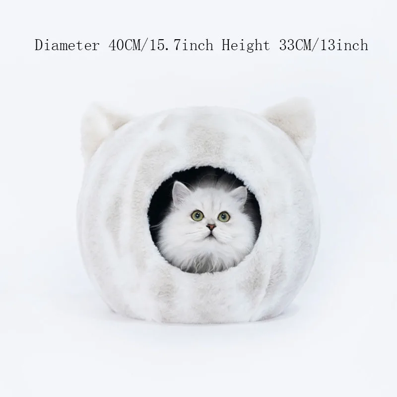 Cats Nest Sleeping Bed Winter Warm Cut Design Puppy Pet Kennel Top Quality dog beds mats House for 