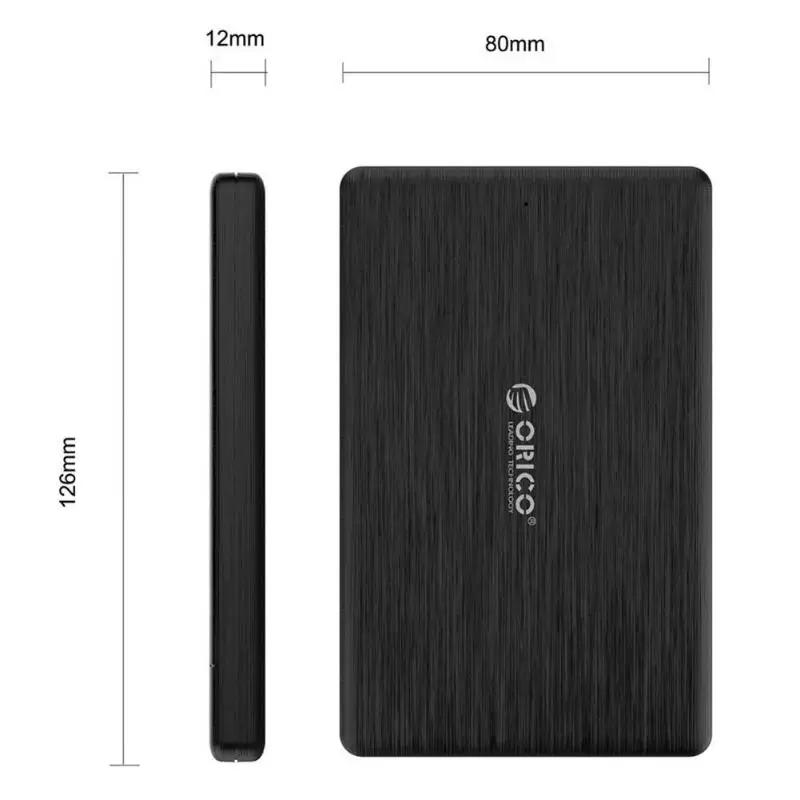 ORICO 2578C3-G2 HDD чехол Корпус 2,5 дюймов SATA USB 3,1 Gen 2 Тип C внешний жесткий диск SSD коробка 10 Гбит/с Поддержка 4 ТБ
