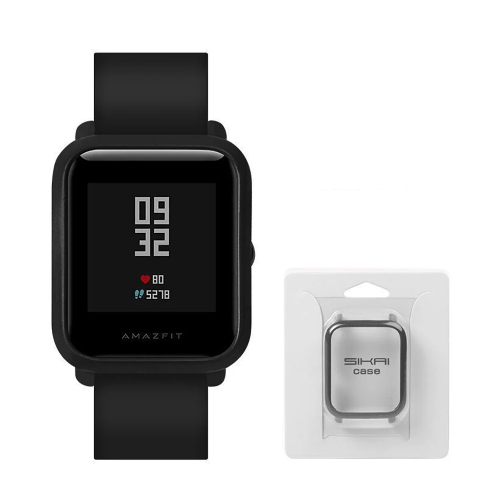 Чехол для часов Huami Amazfit Bip Younth стильный цветной мягкий чехол из ТПУ Xiaomi защитный