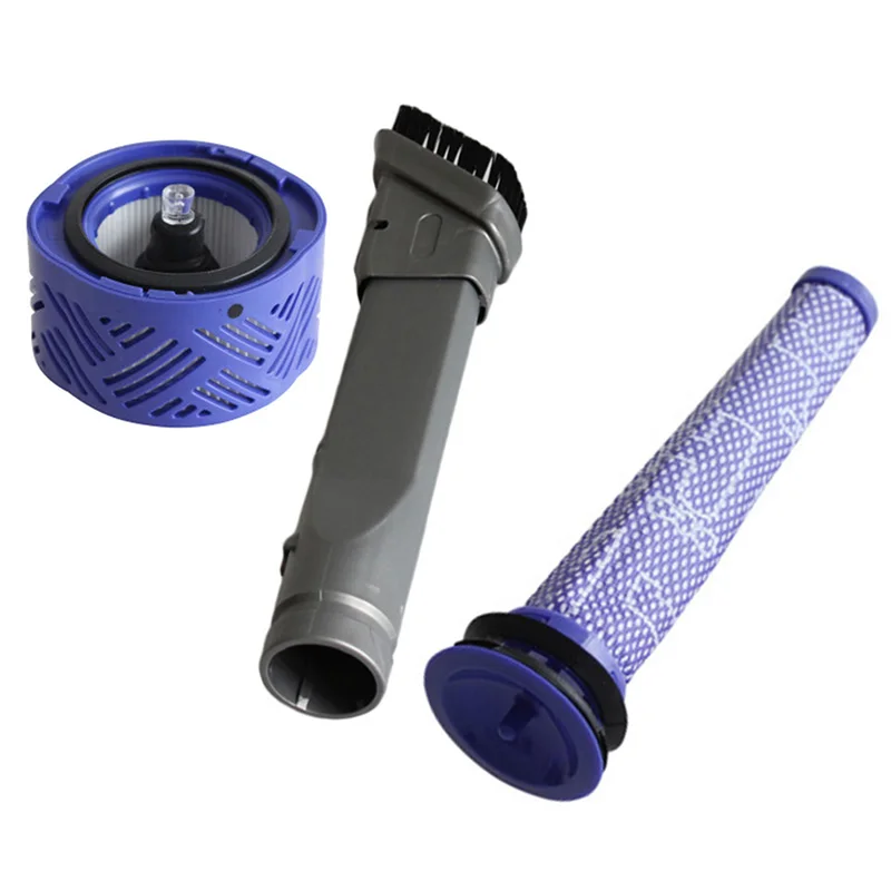 Фильтр сердечника пост фильтр 2 в 1 тонкой щетки комплект для Dyson SV03 SV04 SV05 SV06 SV07