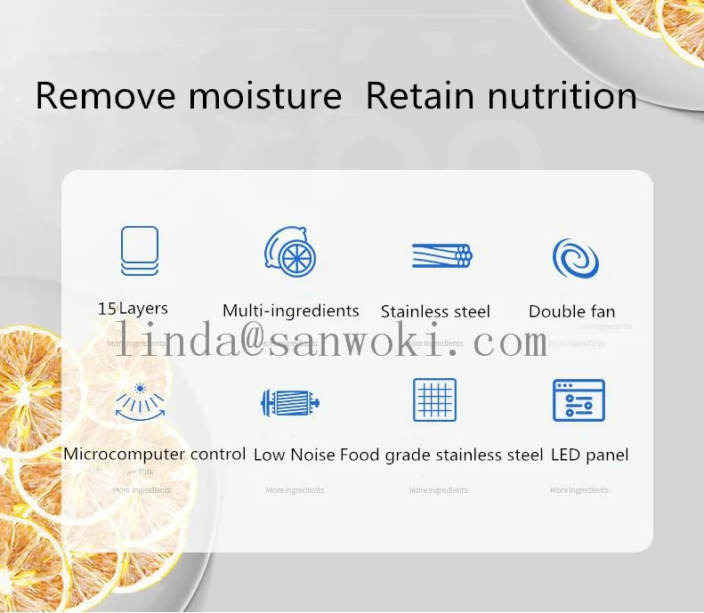 15 слоев дракон фрукты осушитель воздуха растворимые бобы осушитель трав сушилка фрукты овощи мясо Дегидратор