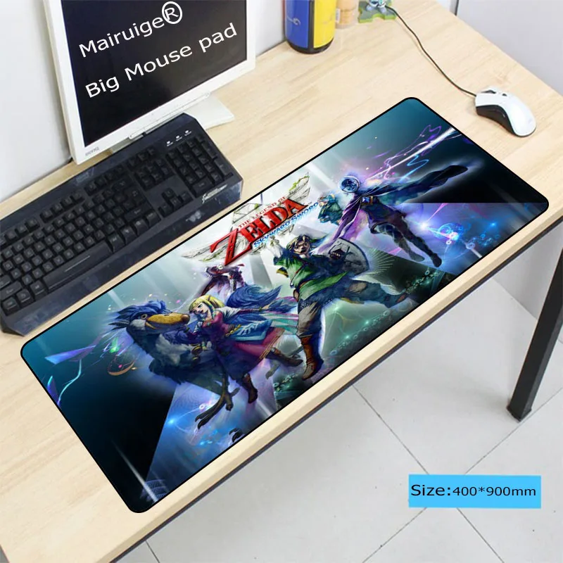  XL Speed Large Gaming Mouse Pad Locking Edge Keyboards Mat computer game tablet Gift mousepad For C