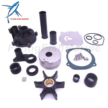 

435929 5001595 Water Pump Repair Kit with Housing for Evinrude Johnson OMC BRP V4 V6 V8 75-250HP Boat Motor.