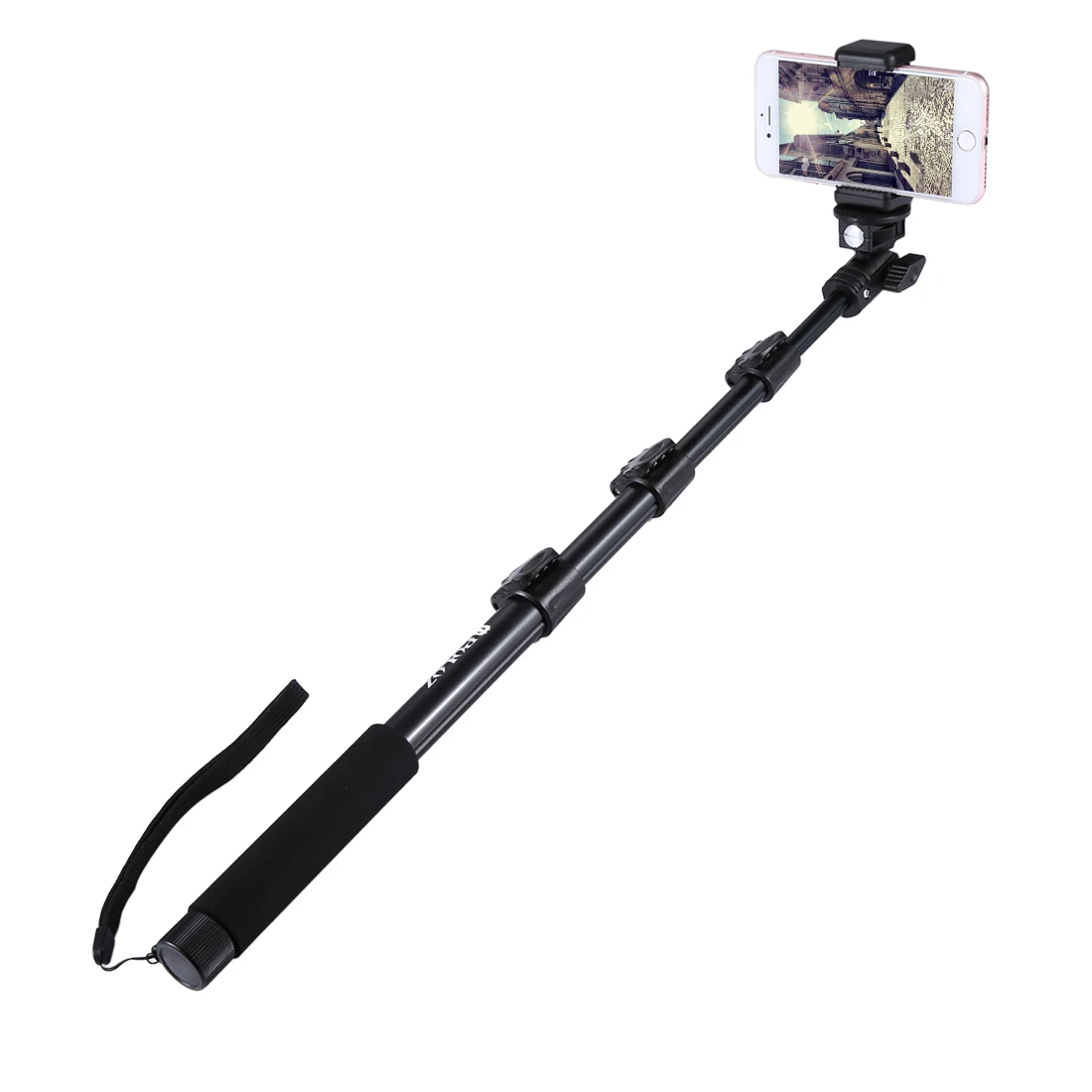 PULUZ для спортивной экшн-камеры Go Pro Аксессуары Выдвижная настраиваемый шест монопод для селфи штатив-монопод для GoPro HERO7/6/5/DJI OSMO экшн/Экшн-камера Xiaoyi